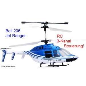 Kanal RC Helikopter Hubschrauber Bell 206 Jet Ranger ferngesteuert 