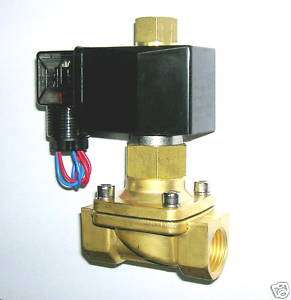 Electric Solenoid Valve 120 VAC NORMALLY OPEN, new  