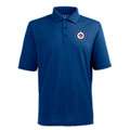 Winnipeg Jets Blue Pique Extra Light Polo Shirt