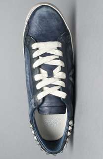 Ash Shoes The Spike Bis Sneaker in Tuffato Denim  Karmaloop 