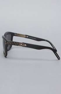 Alexander Wang The Zipper Sunglasses in Black and Brass  Karmaloop 