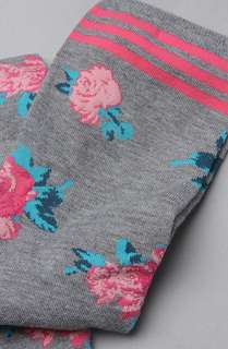 Betsey Johnson The Mexicali Rose Thigh High Sock in Gray  Karmaloop 