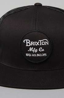 Brixton The Wheeler Hat in Black  Karmaloop   Global Concrete 