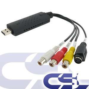 USB 2.0 Audio / Video Grabber   Videoadapter zur Bearbeitung 
