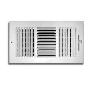 TruAire 14 in. x 6 in. 3 Way Wall/Ceiling Register H103M 14X06 at The 