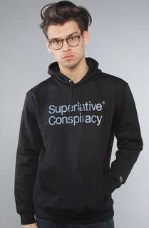 WeSC The Superlative Conspiracy Hoody in Black  Karmaloop 