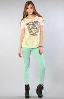 Chaser The Liberty Dead Tie Dye Destroyed Slouchy Tee  Karmaloop 