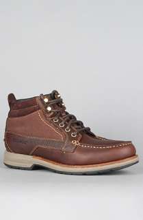 Sebago The Concord Mid Boot in Dark Brown Leather  Karmaloop 