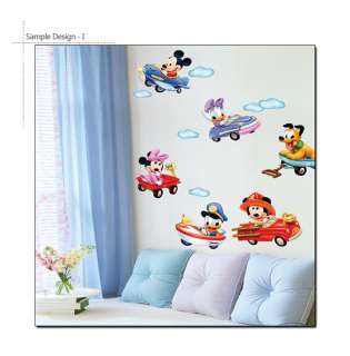 MICKEY & MINNEY MOUSE DISNEY CHARACTER WALL STICKERS  