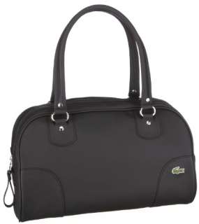 Lacoste Damen Tasche Bowling Bag, Midnight Black, 36x22x19,5cm