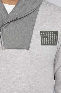 Star The Defense Shawl Sweater in Grey Heather  Karmaloop 