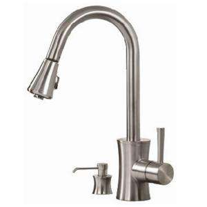 Pegasus Luca Kitchen Faucet in Brushed Nickel FP0A5012BNV at The Home 
