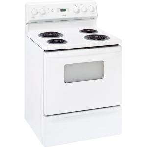 RB526DPWW  Hotpoint 30 In. Freestanding Electric Range in White at 