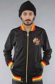 LRG The Ragga Tunes Track Jacket in Black  Karmaloop   Global 