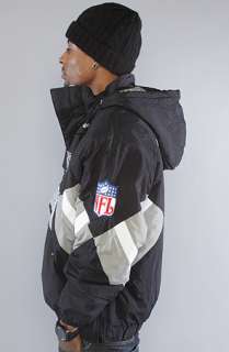 Mitchell & Ness The NFL Flashback Jacket in Black Gray  Karmaloop 