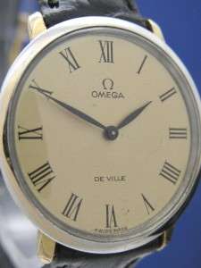 Mans Omega De Ville Vintage Roman Slim Watch  620 CAL MVMT (54497 