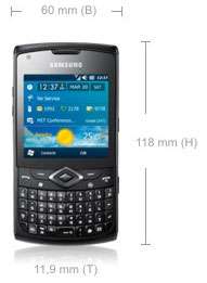 Billige Shopping Online DE   Samsung Omnia 735 Smartphone (6,7 cm (2 