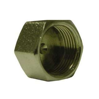 Watts 1/2 in. Brass Compression Tube Cap A 205 
