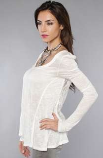 LA Boutique The Rae Sweater in Pure White  Karmaloop   Global 