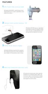  Case Genuine Leather Grip [Legend Black] for Apple iPhone 4S  