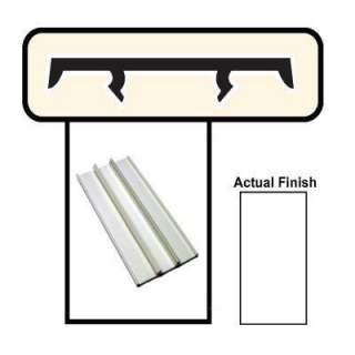 Screen Tight 1 1/2 In. Porch Screening System Cap White Color WCAP18 