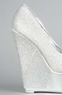 Sole Boutique The Funky Town Shoe in Silver Glitter  Karmaloop 
