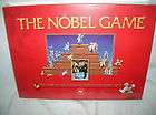 NEW The Nobel Game find the Nobel Prize by Alga NIP Board Game All 