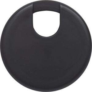 GE 2 1/2 In. Black Furniture Hole Cover 76293  