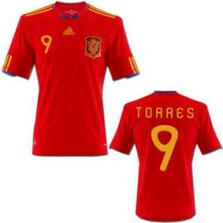 Spanien Torres Trikot Home 2010