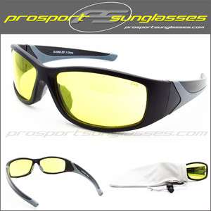 motorcycle yellow lens glasses sunglasses safety night riding hunting 