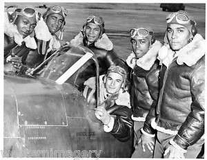Tuskegee Airmen Pilots 1943 Air Force Tuskegee AL  