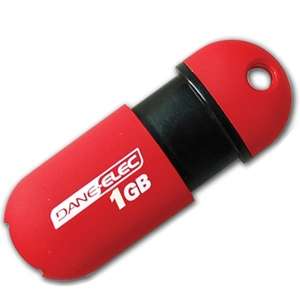 Dane Elec DA ZMP 01G CA A1 R Capless USB Flash Drive   1GB at 