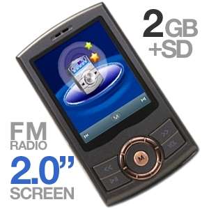 Mach Speed Oasis 2GB /MP4 Player   Mini SD Slot, FM Tuner, Voice 