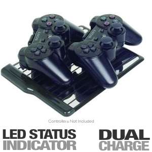 Intec G7769 PS3 Induction Charger   LED Status Indicator, Charges 2 