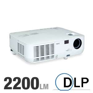 NEC NP110 DLP Projector   2200 Lumens, SVGA 800x600, 20001, 43, 5.5 