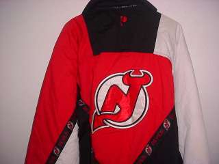 Vintage New Jersey Devils Winter Jacket Coat XXL 2XL  