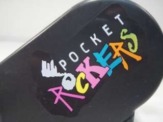1988 Pocket Rockers Mini Cassette Player Tape Holder Stand Storage 