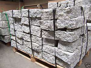 Granit Mauerstein Trockenmauer  