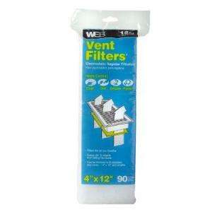 Web Vent Filters (12 Pack) WVENT 