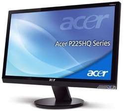 Acer P225HQBD 55,9 cm TFT Monitor VGA, DVI schwarz  