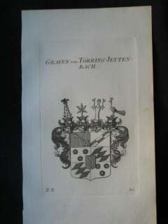 Toerring   Jettenbach  WAPPEN 1819  