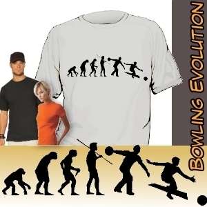 Shirt Bowling Evolution Kegeln freie Auswahl  