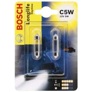 Bosch 1987301060 Autolampe C5W LONGLIFE   Sofittenlampe  