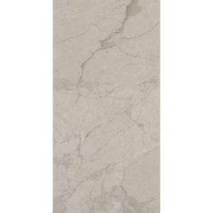   in. x 23.82 in. Carrara White Resilient Vinyl Tile Flooring (10 Case