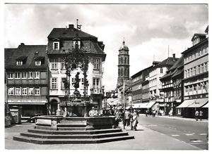 AK Göttingen   Gänseliesel mit Jacobiturm (um 1960)  