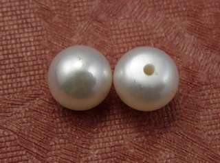 50PCS 8mm white Freshwater Cultured Pearl loose Beads  
