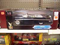1959 CHEVY IMPALA CONVERTIBLE DIECAST BLACK SCALE 118  