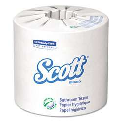 Lot of 80 rolls   SCOTT Bathroom Tissues / Toilet Paper  