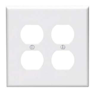 Gang White Midway Outlet Wall Plate R52 0PJ82 00W 