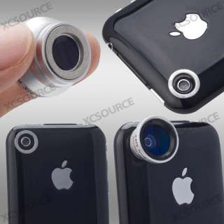 Fish Eye Lens + Wide Angle Lens + Macro Lens 3in1 Kit For iPad iPhone 